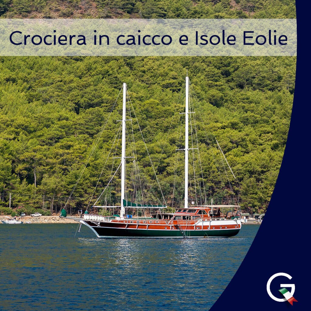 GO-ON-ITALY Crociera Sicilia e Isole Eolie in caicco