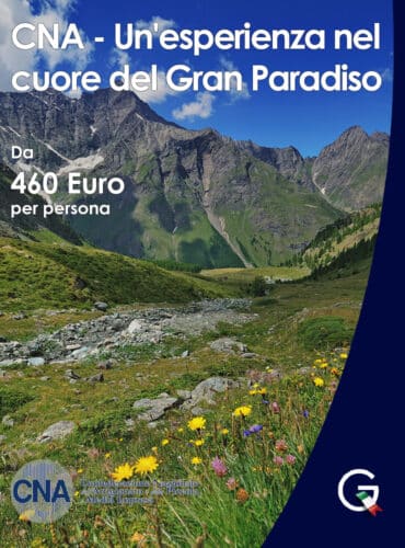GO-ON-ITALY CNA esperienza gran paradiso valle d'aosta