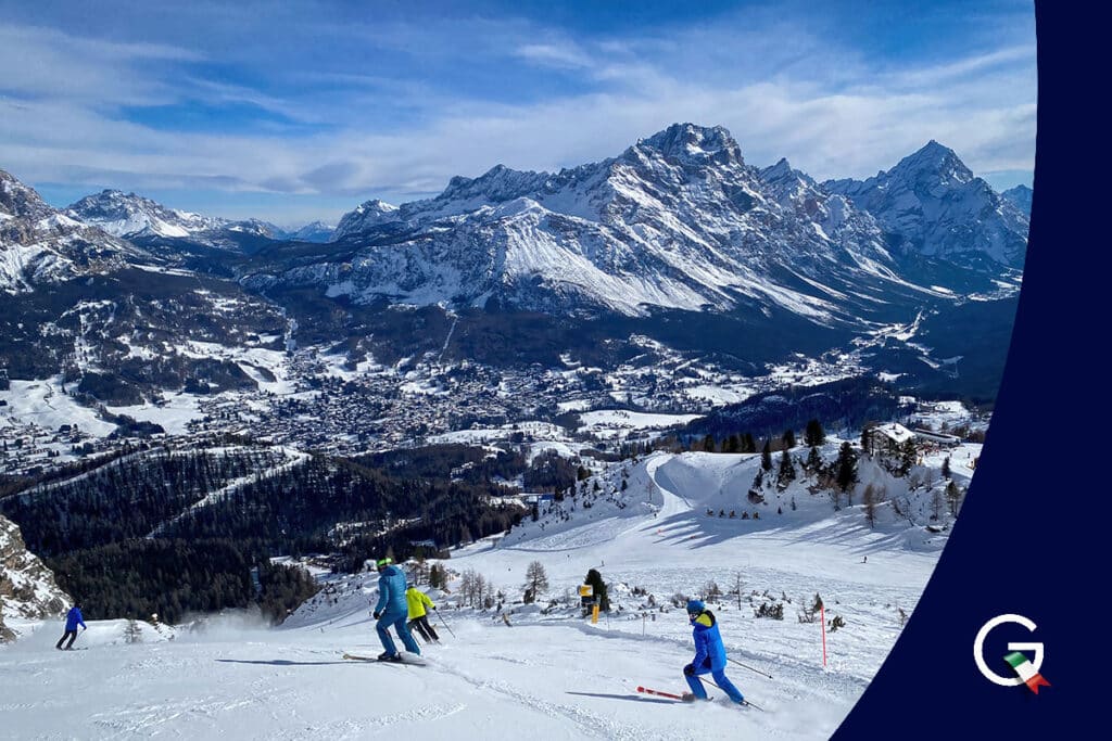 GO-ON-ITALY Montagna neve italia cortina d'ampezzo